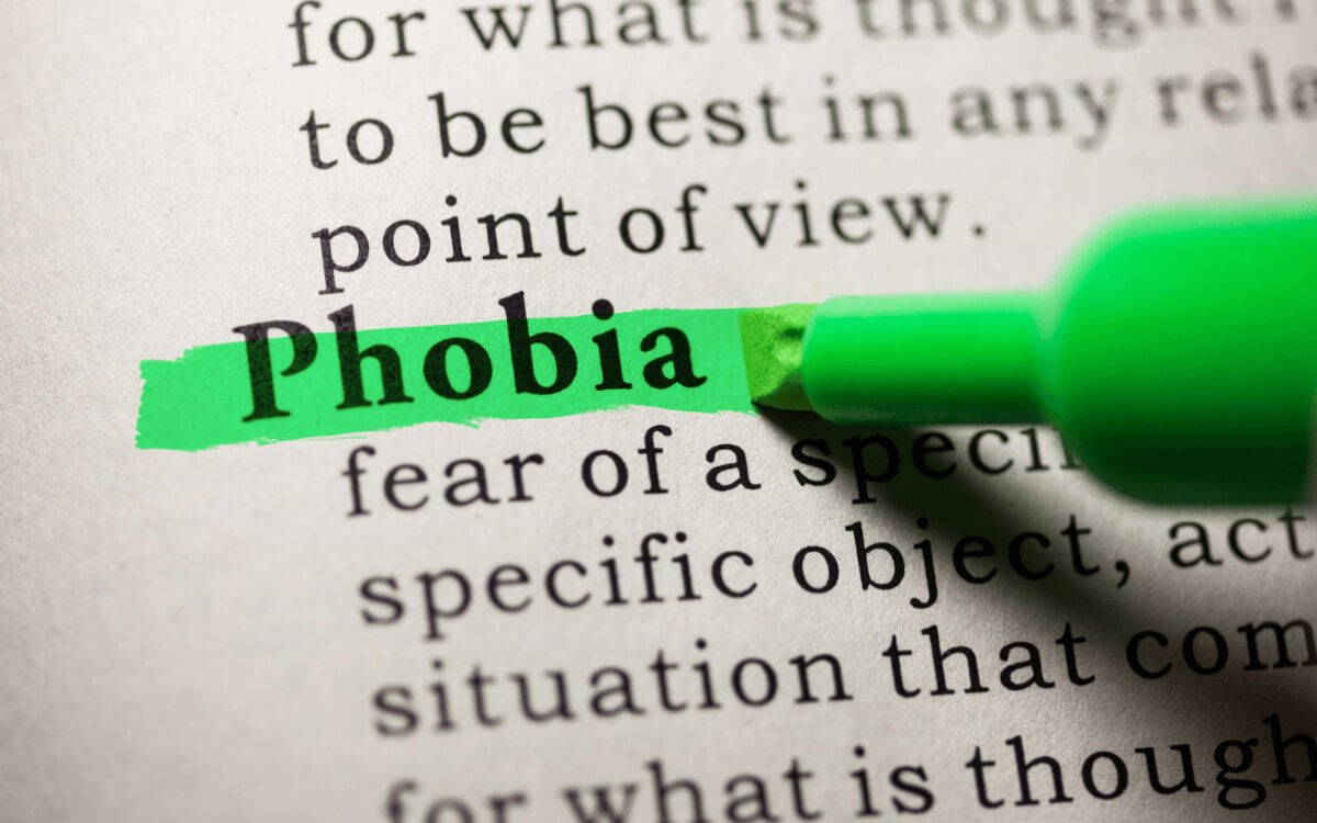 Phobia Therapy in Baltimore Person confronting a specific phobia during therapy in Baltimore